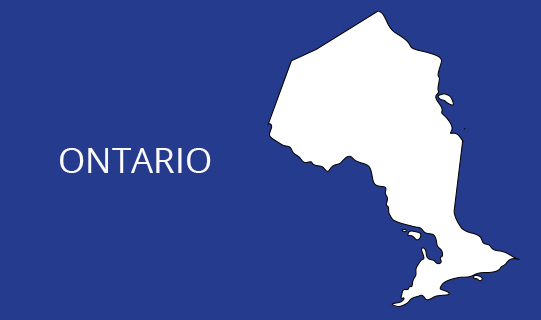 Location Map Ontario